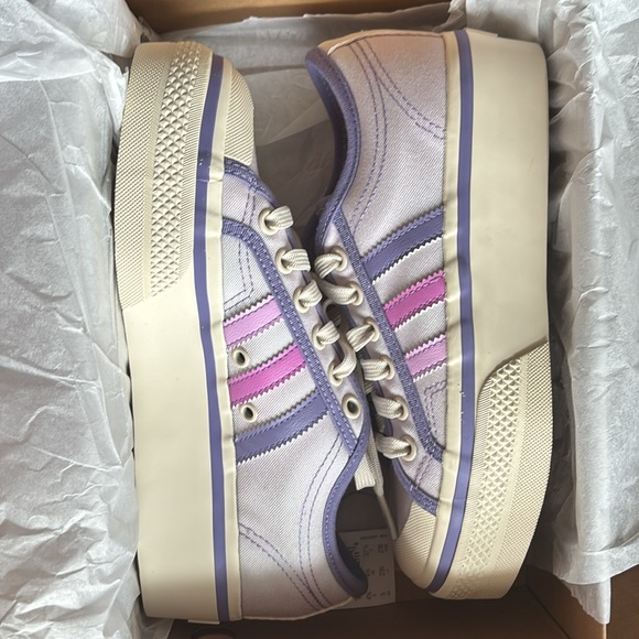 Adidas Nizza Platform Purple - Picture 5 of 5